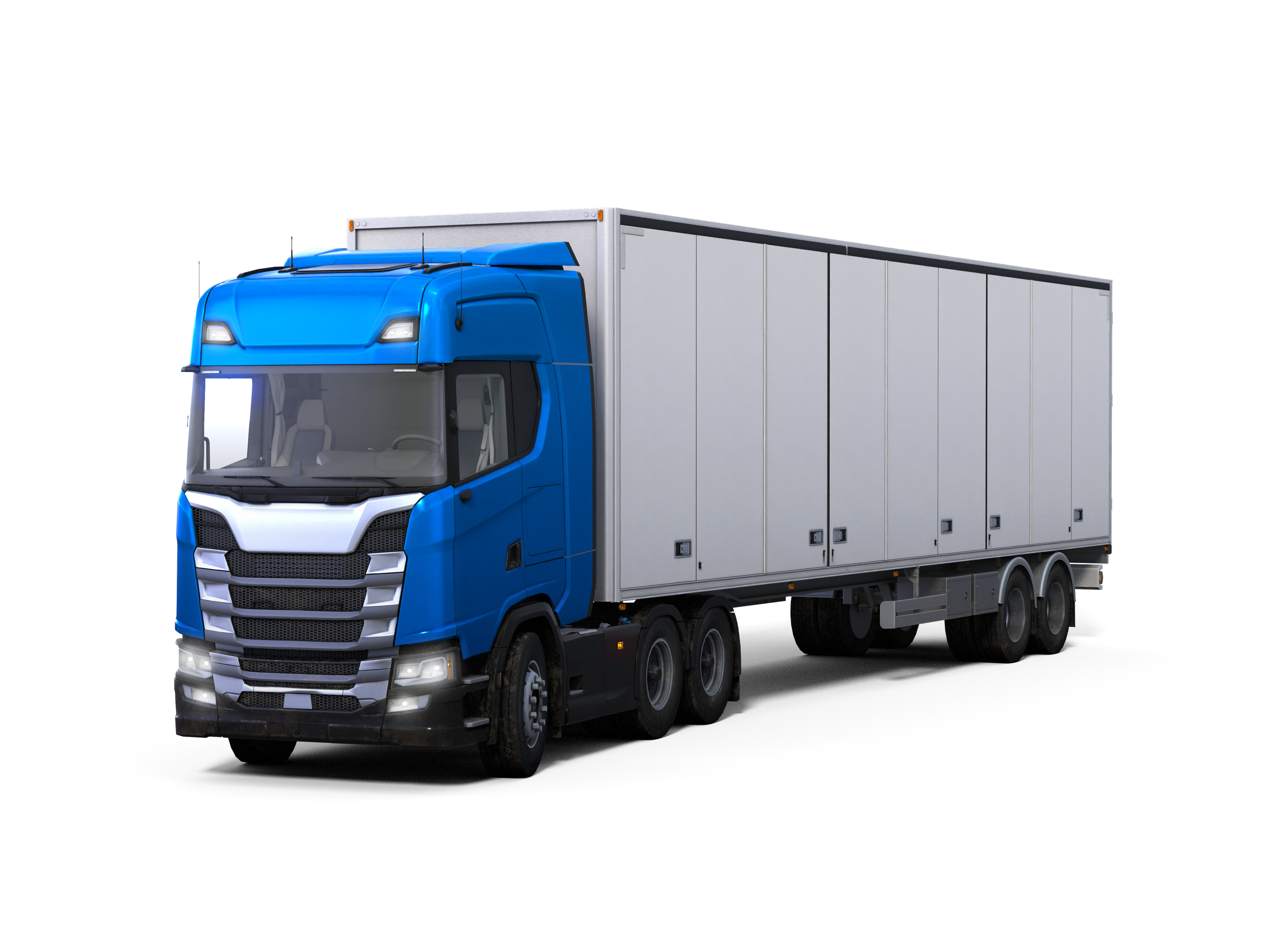 Camion semi-remorque